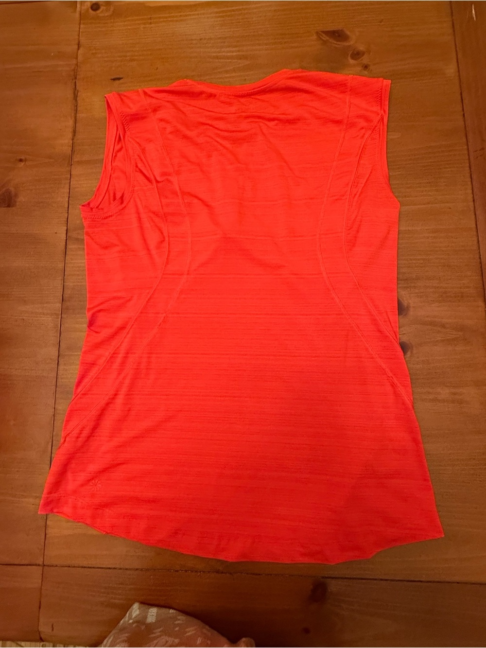Athleta Coral-Orange Performance Top - Picture 4 of 4